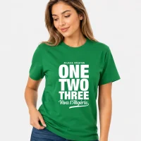 t-shirt algerie femme-one two three