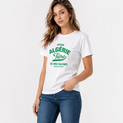 t shirt algerie-fiere de mes racines