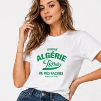 t shirt algerie-fiere de mes racines