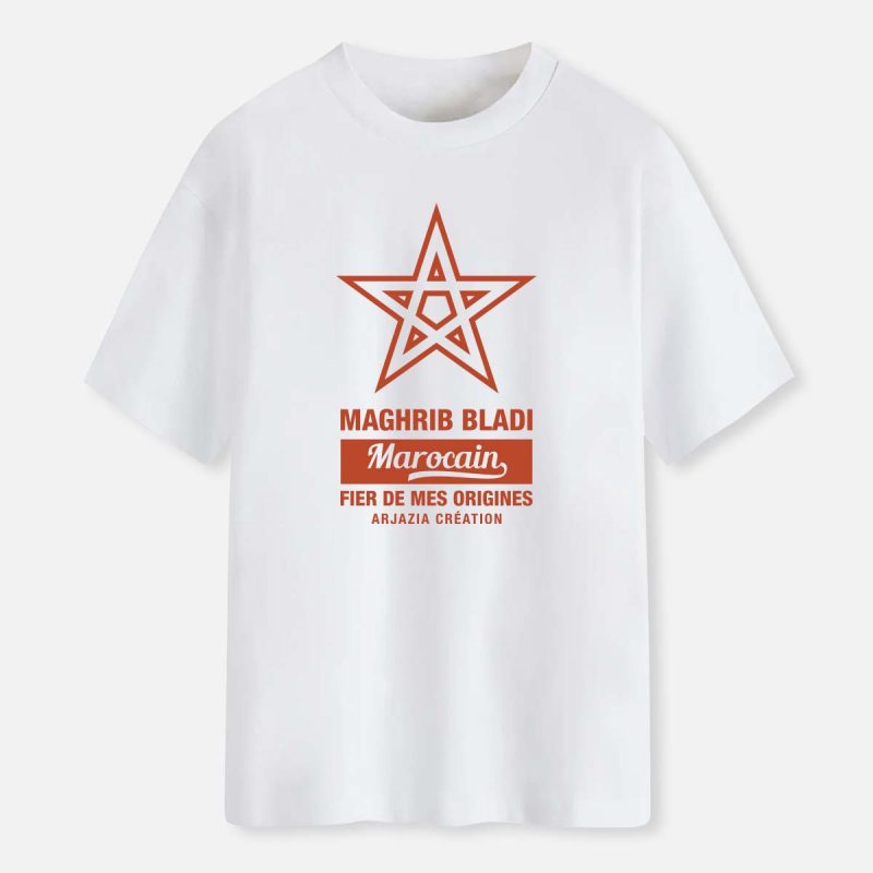 t shirt maroc-maghrib bladi