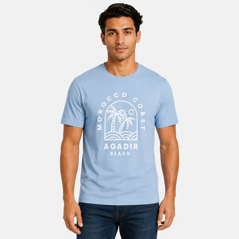 t shirt maroc-agadir beach