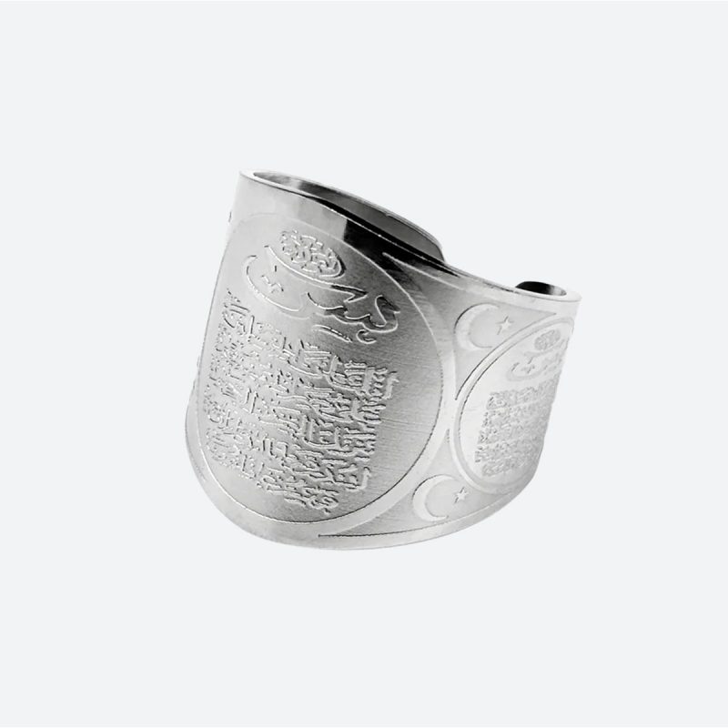 Bague islam musulmane-argent