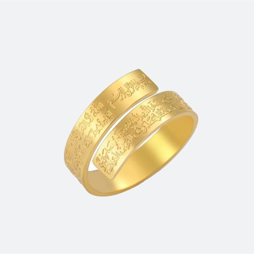 Bague islam pour femme-or