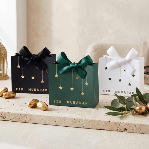 Boîte cadeau Eïd Mubarak-étoiles