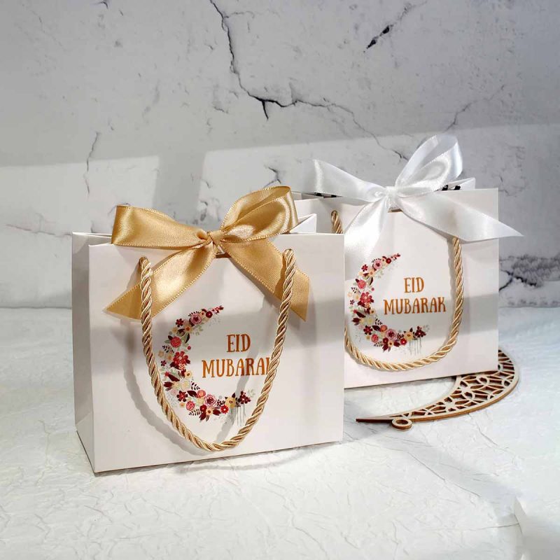 Boîte cadeau Eïd Mubarak-fleur