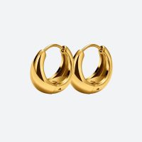 Boucle d'oreille orientale-acier