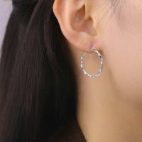 Boucles d'oreilles orientale-Cazador-argent