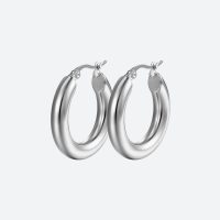 Boucles d'oreilles orientales-circulaires-argent