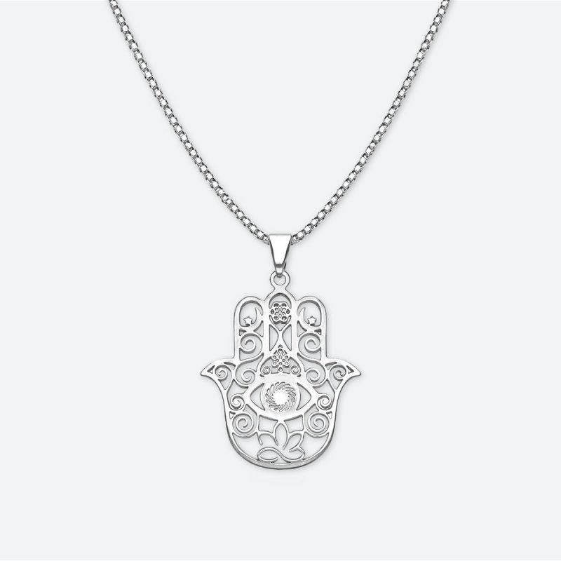 collier-khamsa-argent