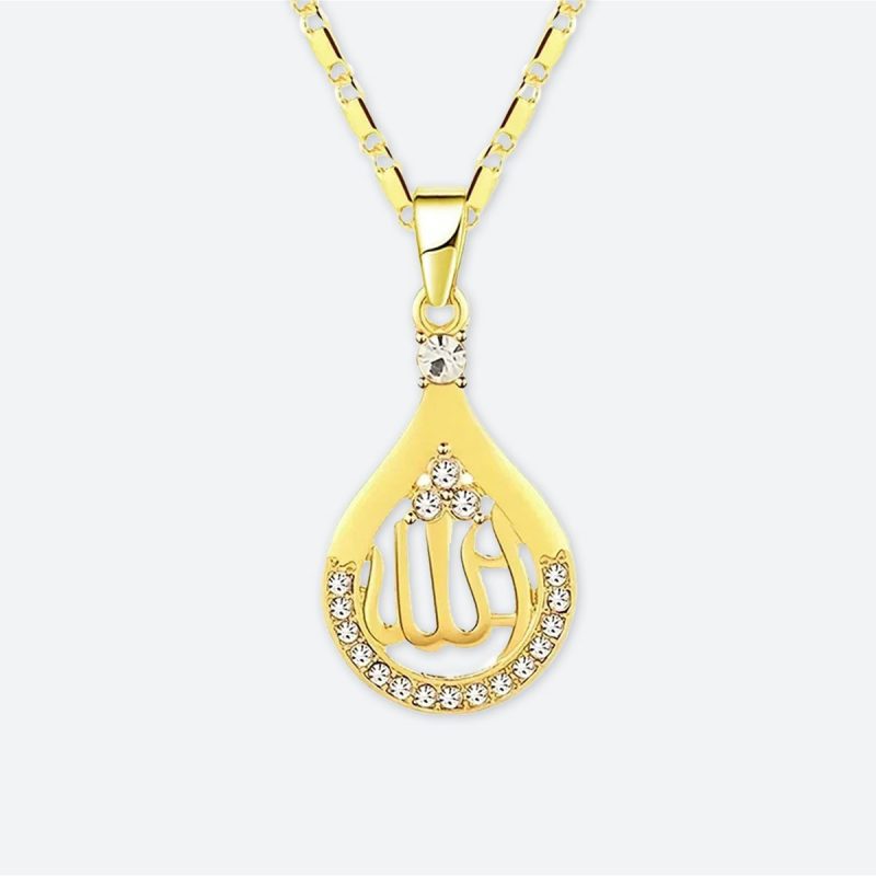 Collier pendentif Allah