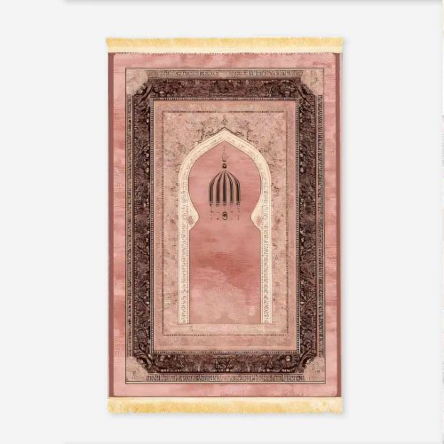 Tapis de prière femme-arabesque