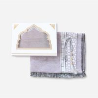 Tapis de prière femme-cadeau-gris