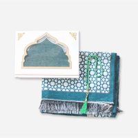 Tapis de prière femme-cadeau-vert