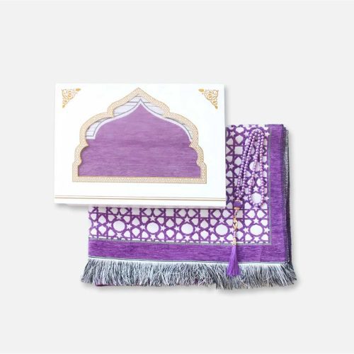 Tapis de prière femme-cadeau-violet