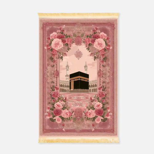 Tapis de prière femme-Kaaba