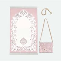 Tapis de prière pour femme-rose