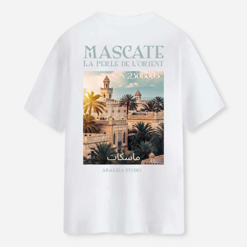 T-shirt arabe-Perle d'Orient-blanc-dos-02