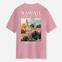 T-shirt arabe-Perle d'Orient-rose-dos-02