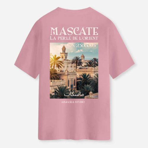 T-shirt arabe-Perle d'Orient-rose-dos-02