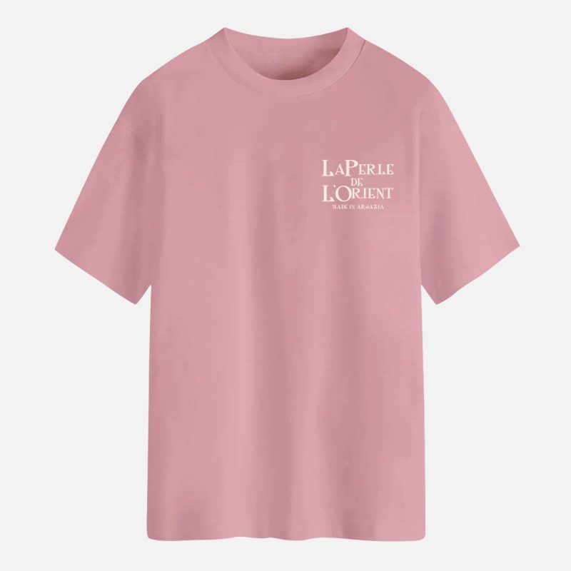 T-shirt arabe-Perle d'Orient-rose-face