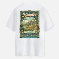 T-shirt kabylie pride blanc