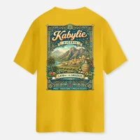 T-shirt kabylie pride jaune