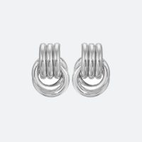 Boucles d'oreilles orientales noeud