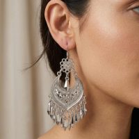 Boucles d'oreilles orientales ethniques