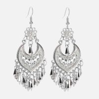 Boucles d'oreilles orientales ethniques