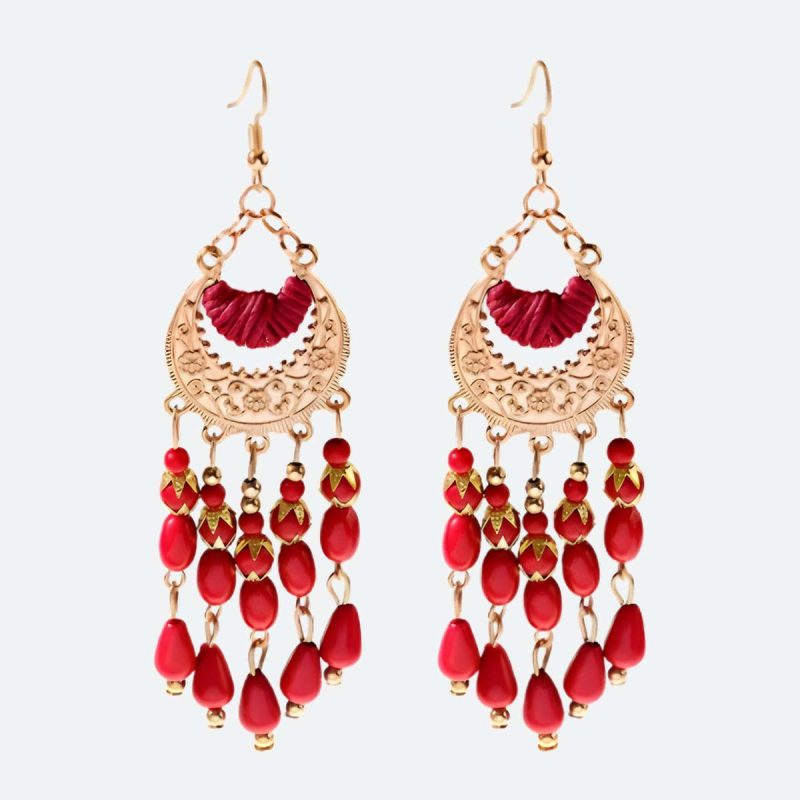 Boucles d'oreilles orientales fantaisies
