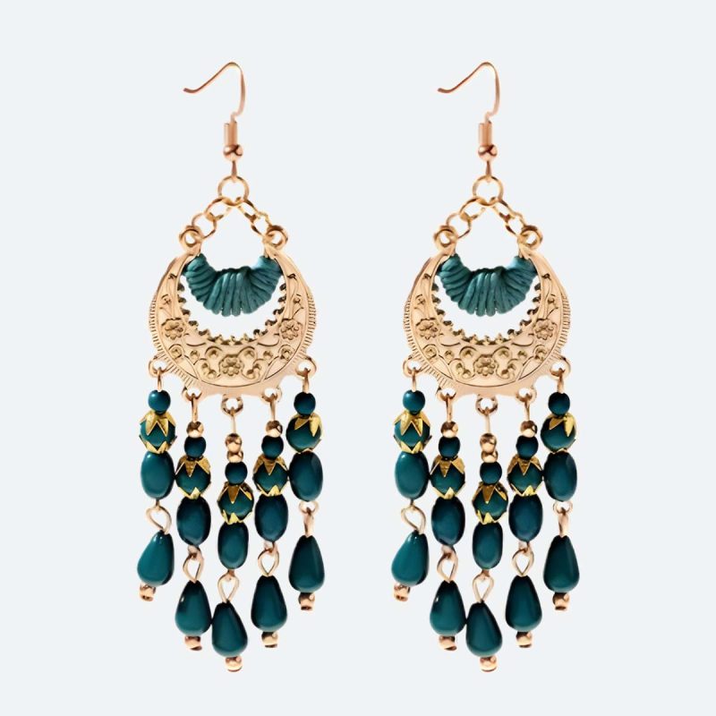 Boucles d'oreilles orientales fantaisies