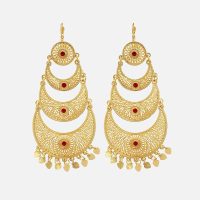 Boucles d'oreilles orientales-mariage