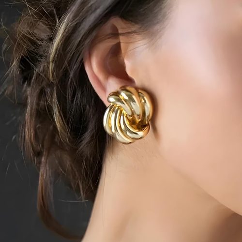 Boucles d'oreilles orientales modernes