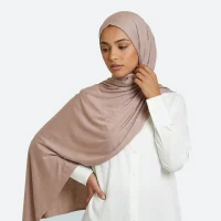 Hijab-jersey de coton