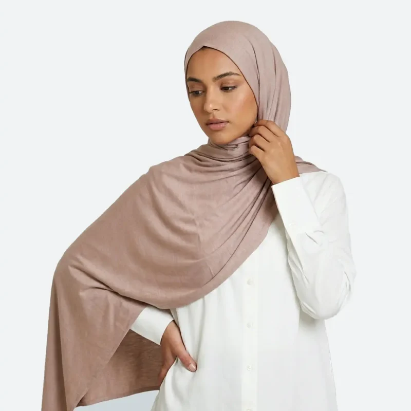 Hijab-jersey de coton