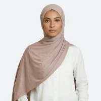 Hijab-jersey de coton