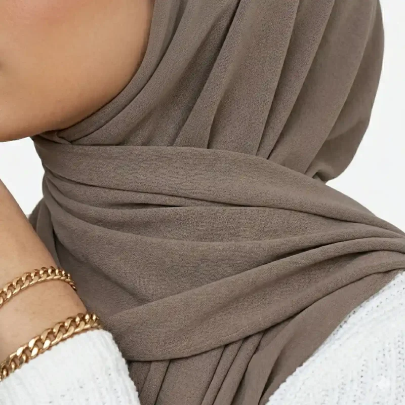 Hijab mousseline de soie