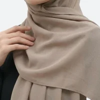 Hijab mousseline de soie et magnetique