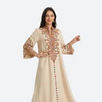 abaya femme robe broderie
