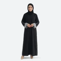 Abaya femme manches fantaisies