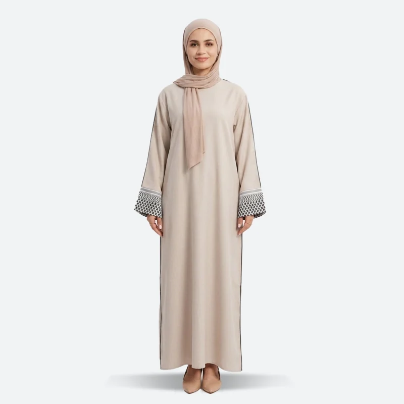 Abaya femme manches fantaisies Abaya femme manches fantaisies