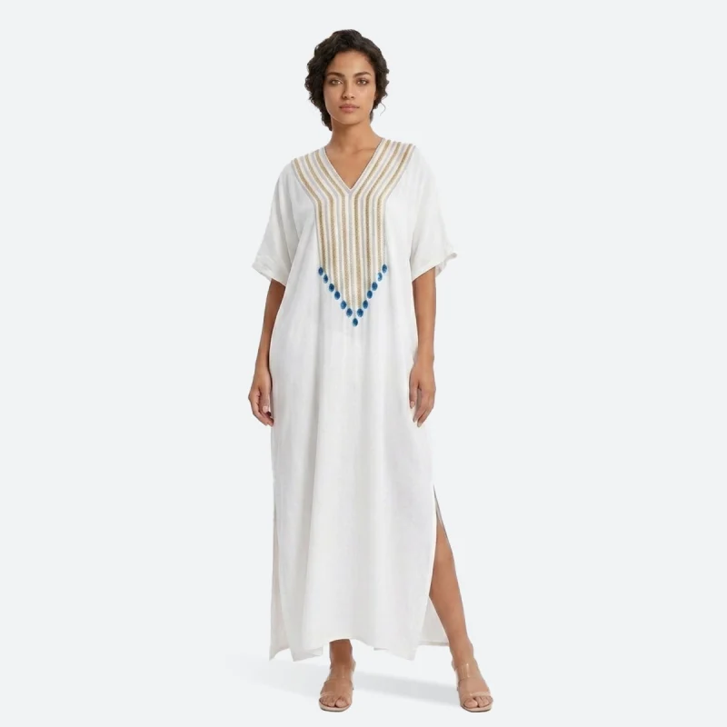 Abaya femme mousseline de soie