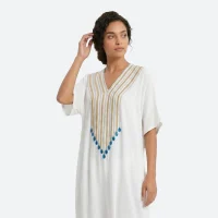 Abaya femme mousseline de soie