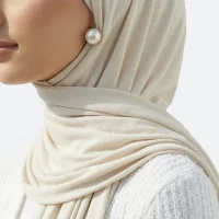 Hijab-chale jersey liquide