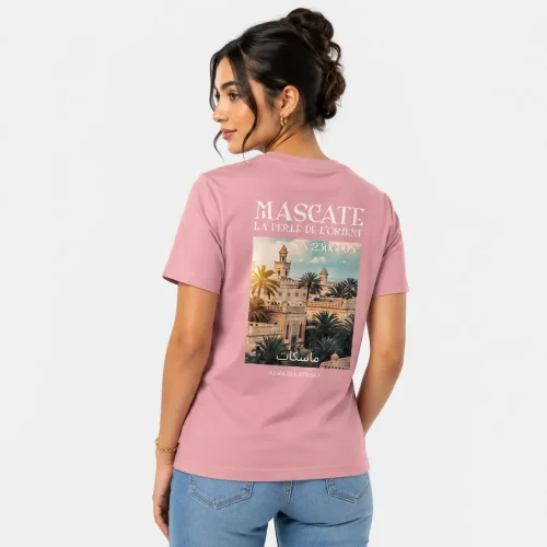 t-shirt arabe femme-perle