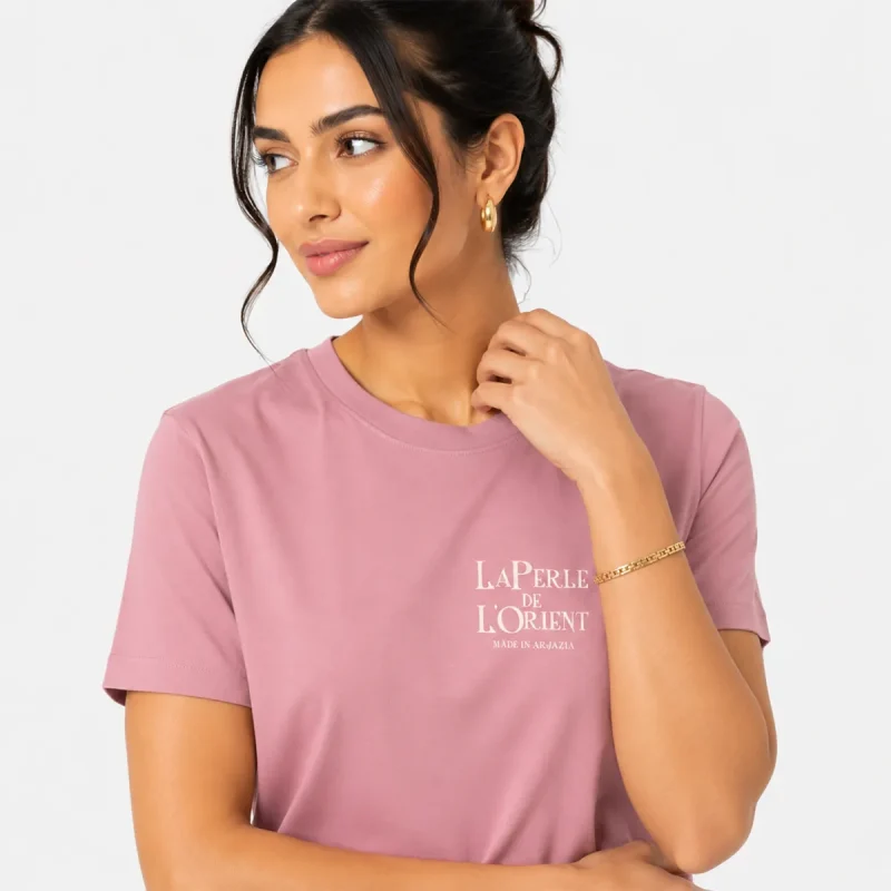 t-shirt arabe femme-perle