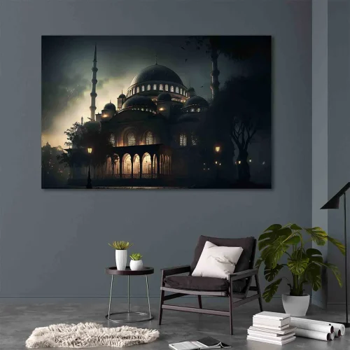 Tableau islam mosquée