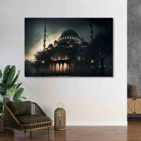 Tableau islam mosquée