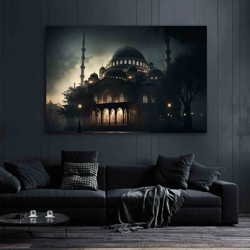 Tableau islam mosquée