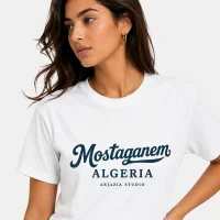 t-shirt algerie femme-mostaganem
